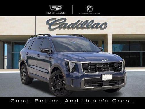 Midnight Lake Blue 2024 Kia Sorento SX