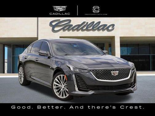 Shadow Metallic 2022 Cadillac CT5 Premium Luxury