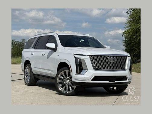 Vibrant White Tricoat 2026 Cadillac Escalade Sport Platinum