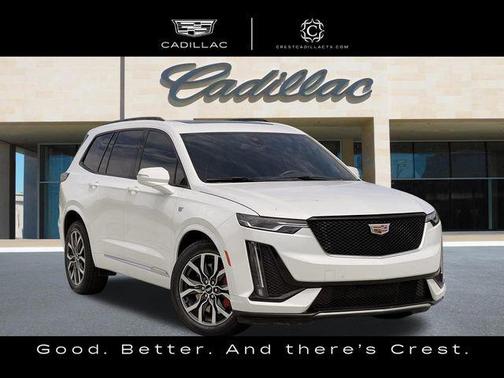 Crystal White Tricoat 2024 Cadillac XT6 Sport AWD