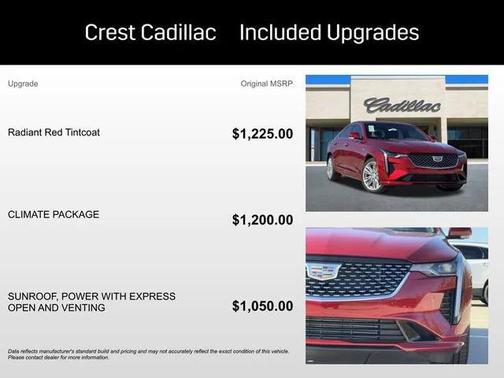 2025 Cadillac CT4 Premium Luxury