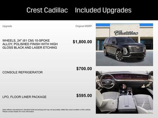 2026 Cadillac Escalade ESV Platinum