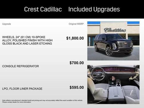 2026 Cadillac Escalade ESV Platinum