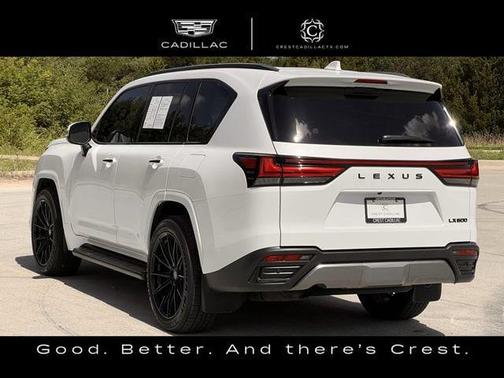 Eminent White Pearl 2025 Lexus LX 600 Luxury