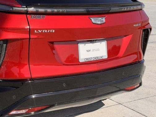 Radiant Red Tintcoat 2025 Cadillac LYRIQ Sport
