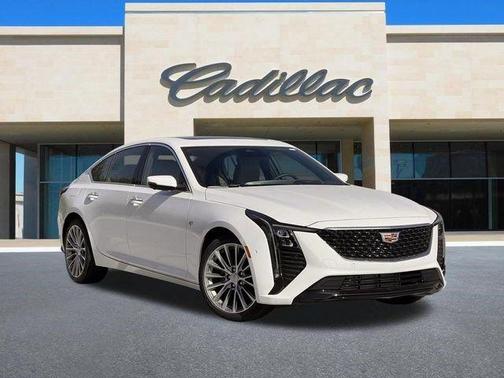 Summit White 2026 Cadillac CT5 Premium Luxury