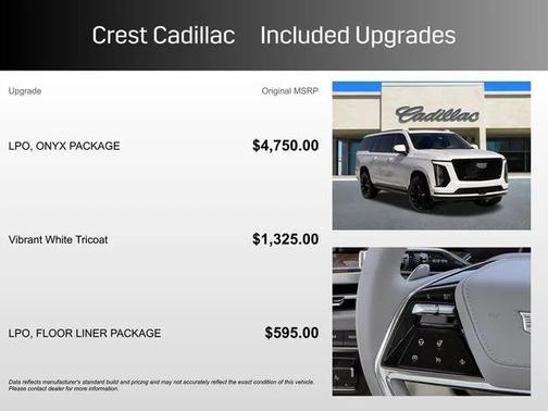 2026 Cadillac Escalade ESV Sport Platinum