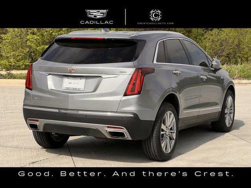 Argent Silver Metallic 2024 Cadillac XT5 Premium Luxury