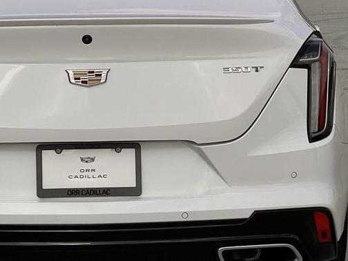 Summit White 2026 Cadillac CT4 Sport