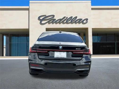 Black 2020 BMW 740 740i
