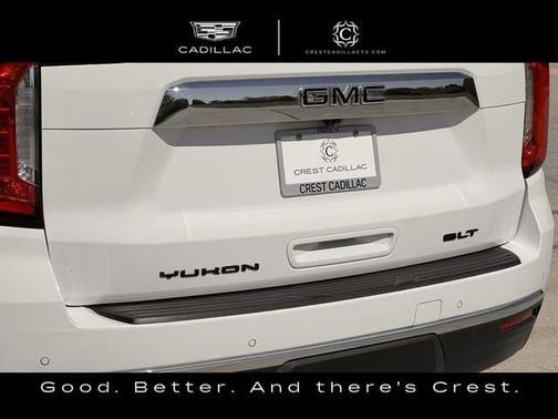 Summit White 2023 GMC Yukon SLT