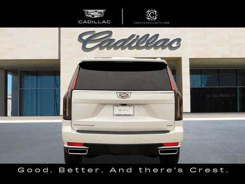 Crystal White Tricoat 2022 Cadillac Escalade Premium Luxury