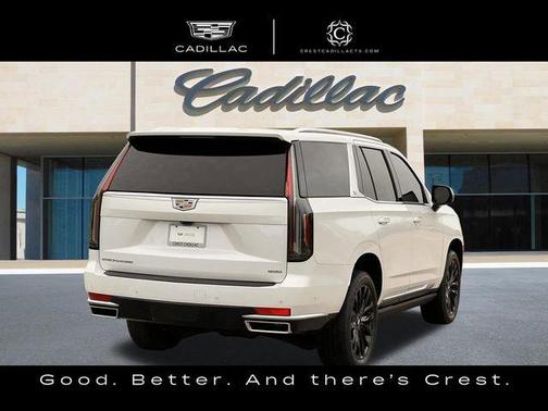 Crystal White Tricoat 2022 Cadillac Escalade Premium Luxury
