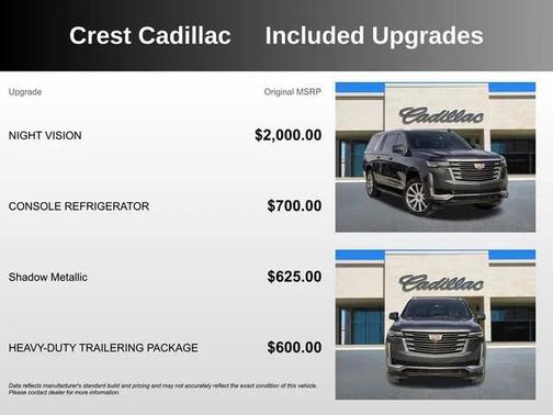 2021 Cadillac Escalade ESV Premium Luxury Platinum