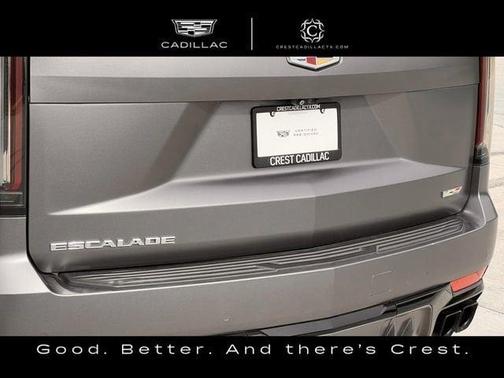 Crystal White Tricoat 2023 Cadillac Escalade ESV V-Series