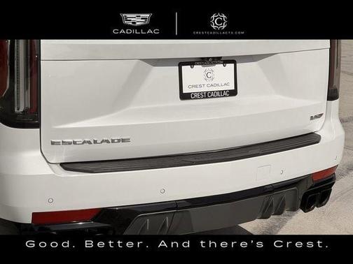 Crystal White Tricoat 2023 Cadillac Escalade ESV V-Series