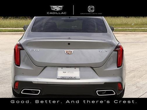 Argent Silver Metallic 2024 Cadillac CT4 Premium Luxury