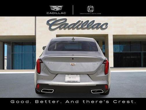 Argent Silver Metallic 2024 Cadillac CT4 Premium Luxury