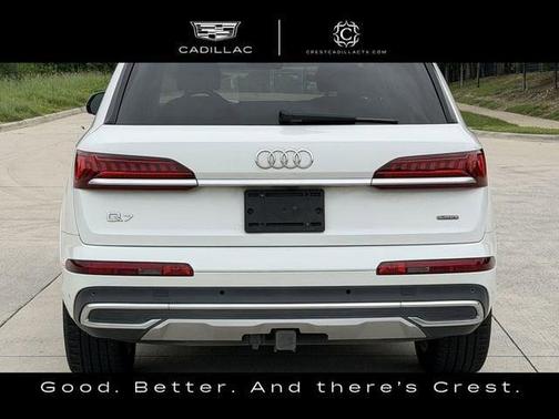 Carrara White 2020 Audi Q7 55 Premium Plus