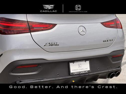 Cirrus Silver Metallic 2025 Mercedes-Benz AMG GLE 53 4MATIC+ Coupe