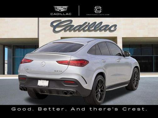 Cirrus Silver Metallic 2025 Mercedes-Benz AMG GLE 53 4MATIC+ Coupe