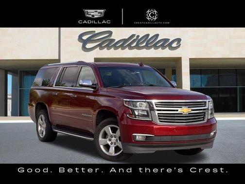 Siren Red Tintcoat 2017 Chevrolet Suburban Premier
