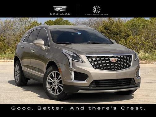 Latte Metallic 2023 Cadillac XT5 Premium Luxury
