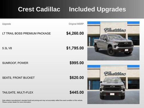 Sterling Gray Metallic 2024 Chevrolet Silverado 1500 LT Trail Boss
