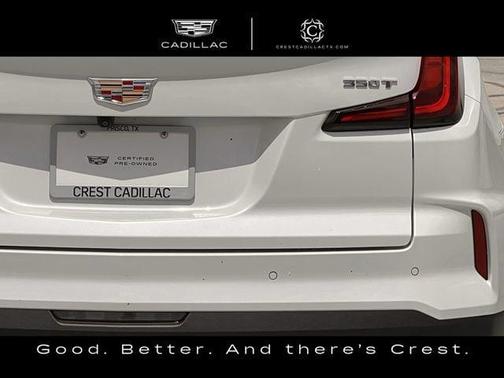 Crystal White Tricoat 2024 Cadillac XT4 Premium Luxury