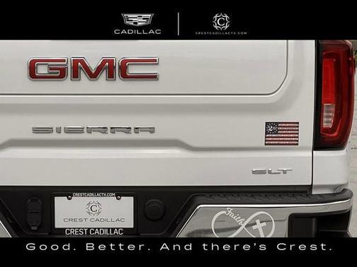 Summit White 2023 GMC Sierra 1500 SLT