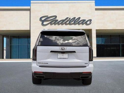 Vibrant White Tricoat 2026 Cadillac Escalade Sport Platinum