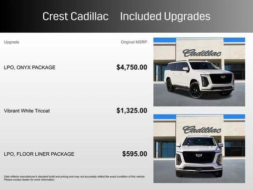 2026 Cadillac Escalade ESV Sport Platinum