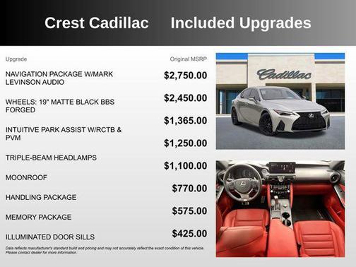 Silver 2023 Lexus IS 350 Base