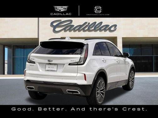 Crystal White Tricoat 2024 Cadillac XT4 Sport