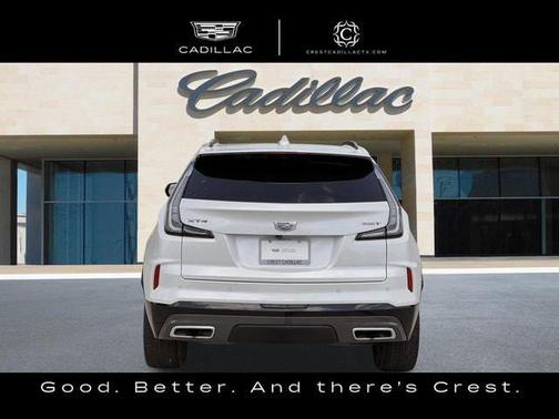 Crystal White Tricoat 2024 Cadillac XT4 Sport