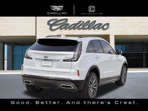 Crystal White Tricoat 2024 Cadillac XT4 Sport
