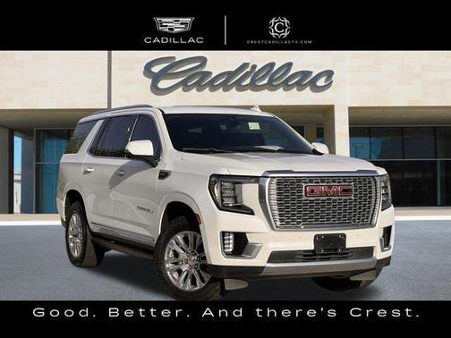 White Frost Tricoat 2021 GMC Yukon Denali