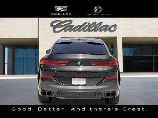 Black 2024 BMW X6 M60i