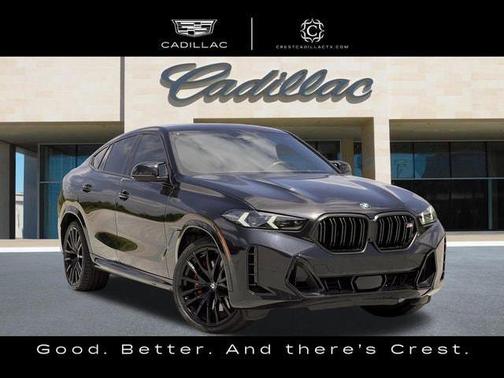 Black 2024 BMW X6 M60i