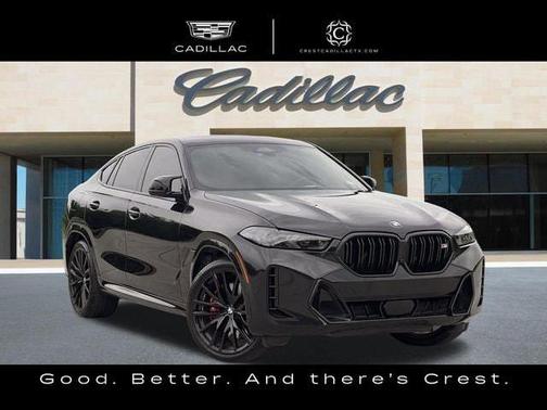 Black 2024 BMW X6 M60i
