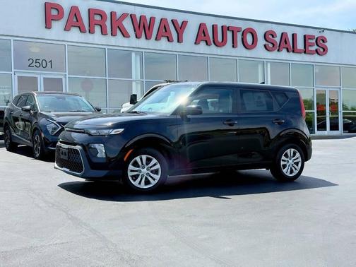 Cherry Black 2021 Kia Soul LX