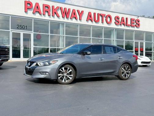 Gun Metallic 2018 Nissan Maxima 3.5 SV