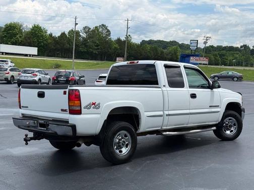 Summit White 2001 GMC Sierra 2500 SLE H/D Extended Cab