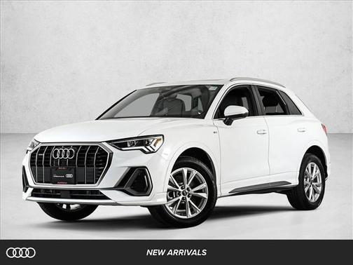 Arkona White 2025 Audi Q3 45 S line Premium