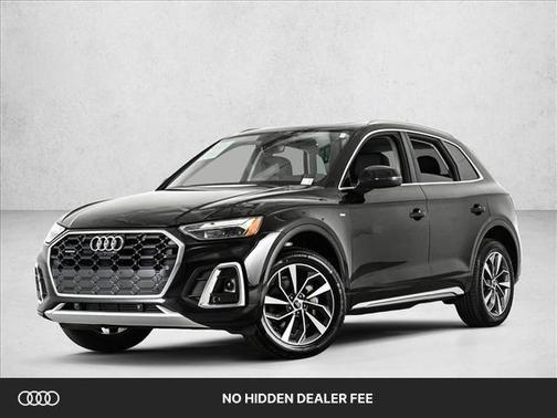 Mythos Black Metallic 2023 Audi Q5 45 S line Premium Plus
