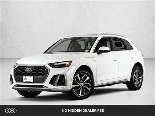 Ibis White 2023 Audi Q5 45 S line Premium Plus