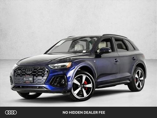 Navarra Blue Metallic 2024 Audi Q5 45 S line quattro Premium