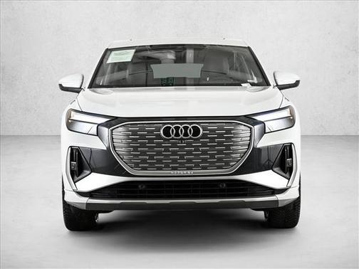 Glacier White Metallic 2023 Audi Q4 e-tron 50 Premium