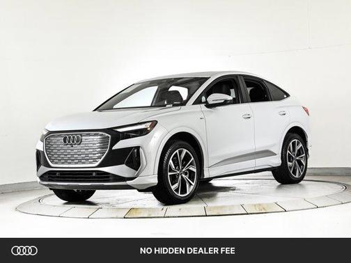 Glacier White Metallic 2023 Audi Q4 e-tron 50 Premium