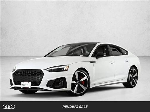 Ibis White 2023 Audi A5 Sportback S line Premium Plus
